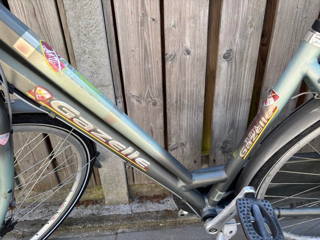Gazelle damesfiets, Fietsen en Brommers, Fietsen | Dames | Damesfietsen, Velgrem, Ophalen of Verzenden, 50 tot 53 cm, Gazelle