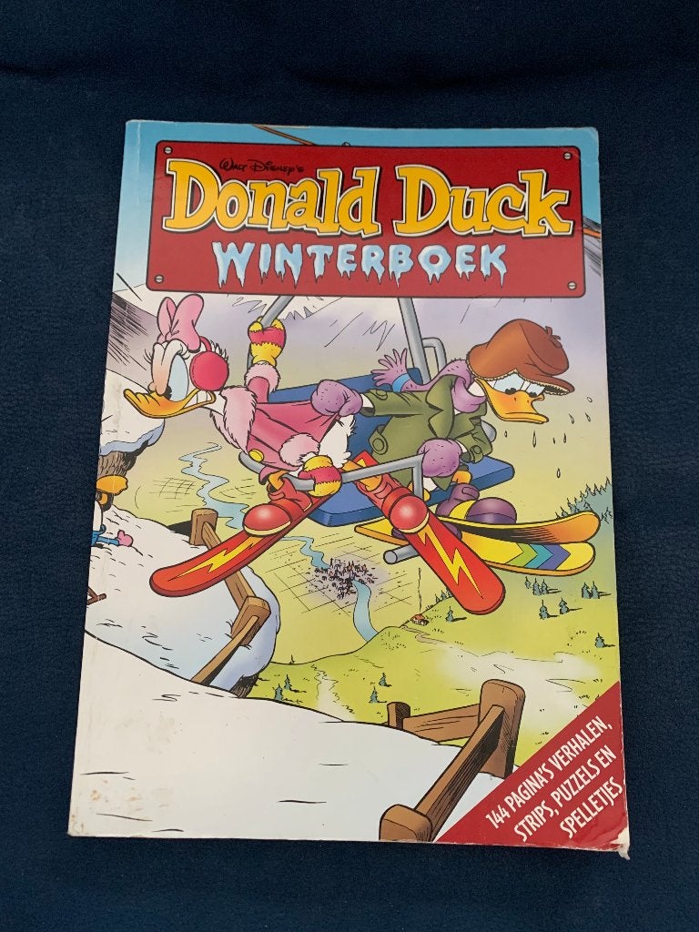 Donald Duck Winterboek, Eén stripboek, Ophalen of Verzenden, Zo goed als nieuw