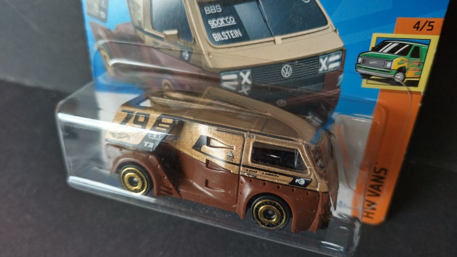 Volkswagen Vw T3 Custom 1:64 Hotwheels Pol, Auto, Verzenden, ., Nieuw