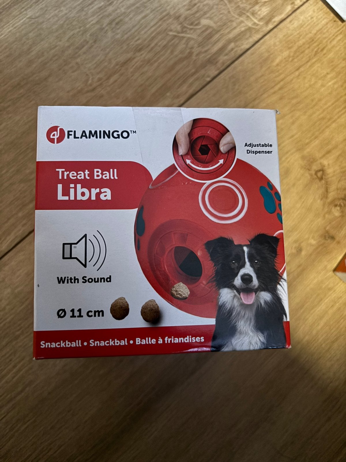 Voerbal met geluid, Ophalen of Verzenden, Nieuw, Voer- en snackspeelgoed