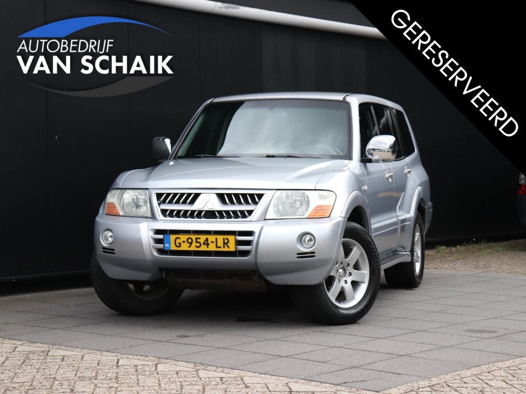 Mitsubishi Pajero 3.2 Di-D GLX Long Body 7-PERS | AUT. | LED, Auto's, Mitsubishi, Stof, Gebruikt, 4 cilinders, 241 €/maand