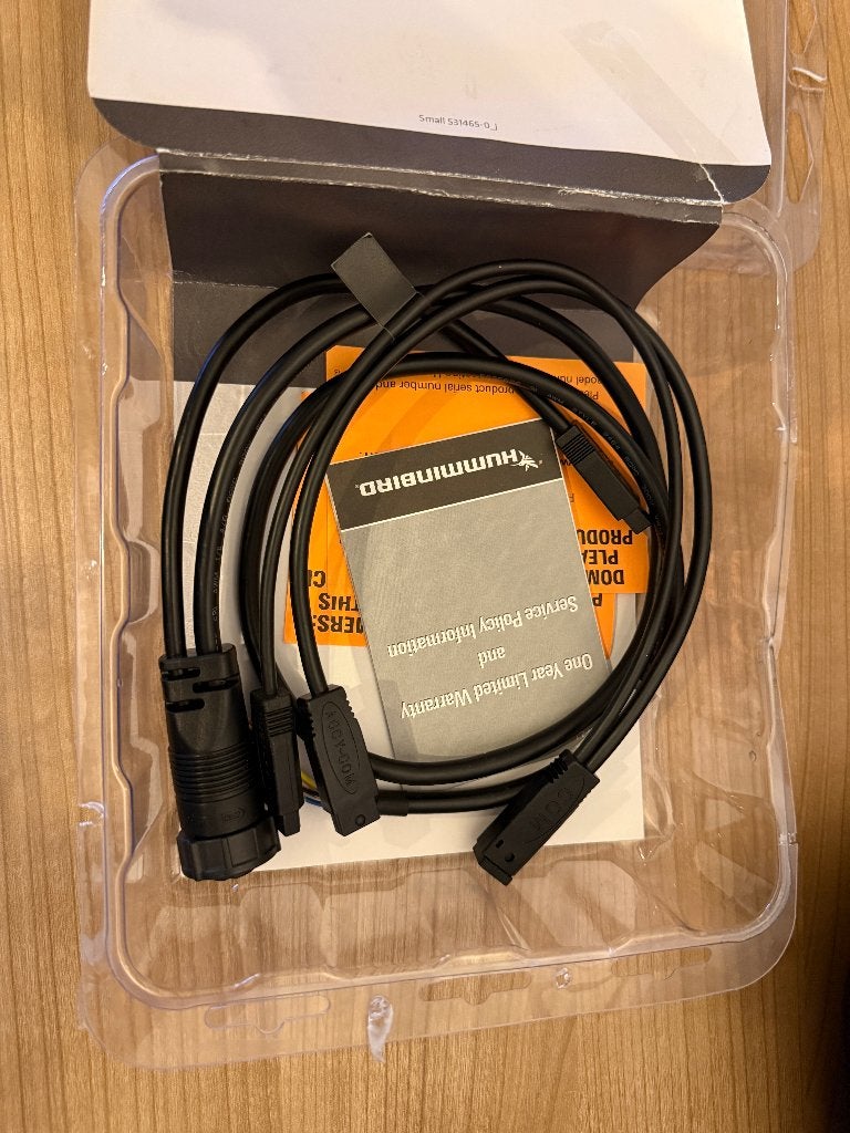 Humminbird AS GPS NMEA Y-kabel, EU, EU, Nieuw, Ophalen of Verzenden