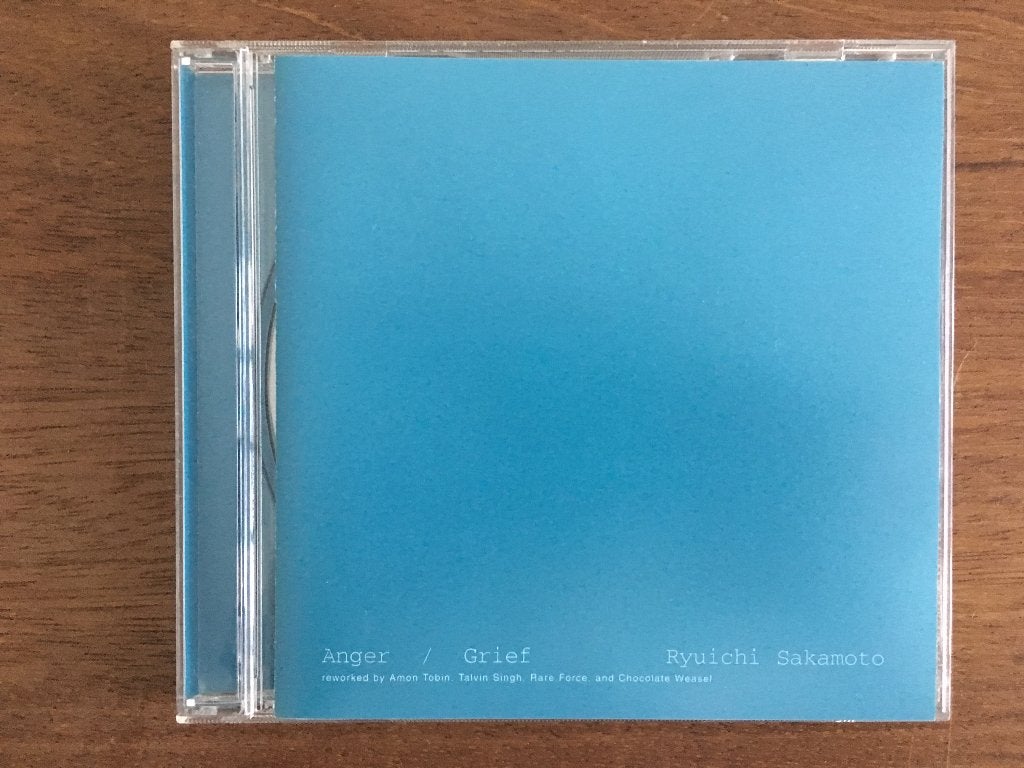 Cd Ryuichi Sakamoto Anger/Grief 5 Track Remixes EP, Ophalen of Verzenden, Gebruikt, Pop, EP