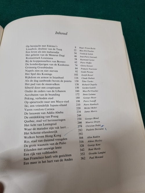 Boek reizen zonder grenzen 1972, Ophalen of Verzenden