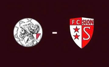 Ajax Sion 2 kaarten F side!, Twee personen