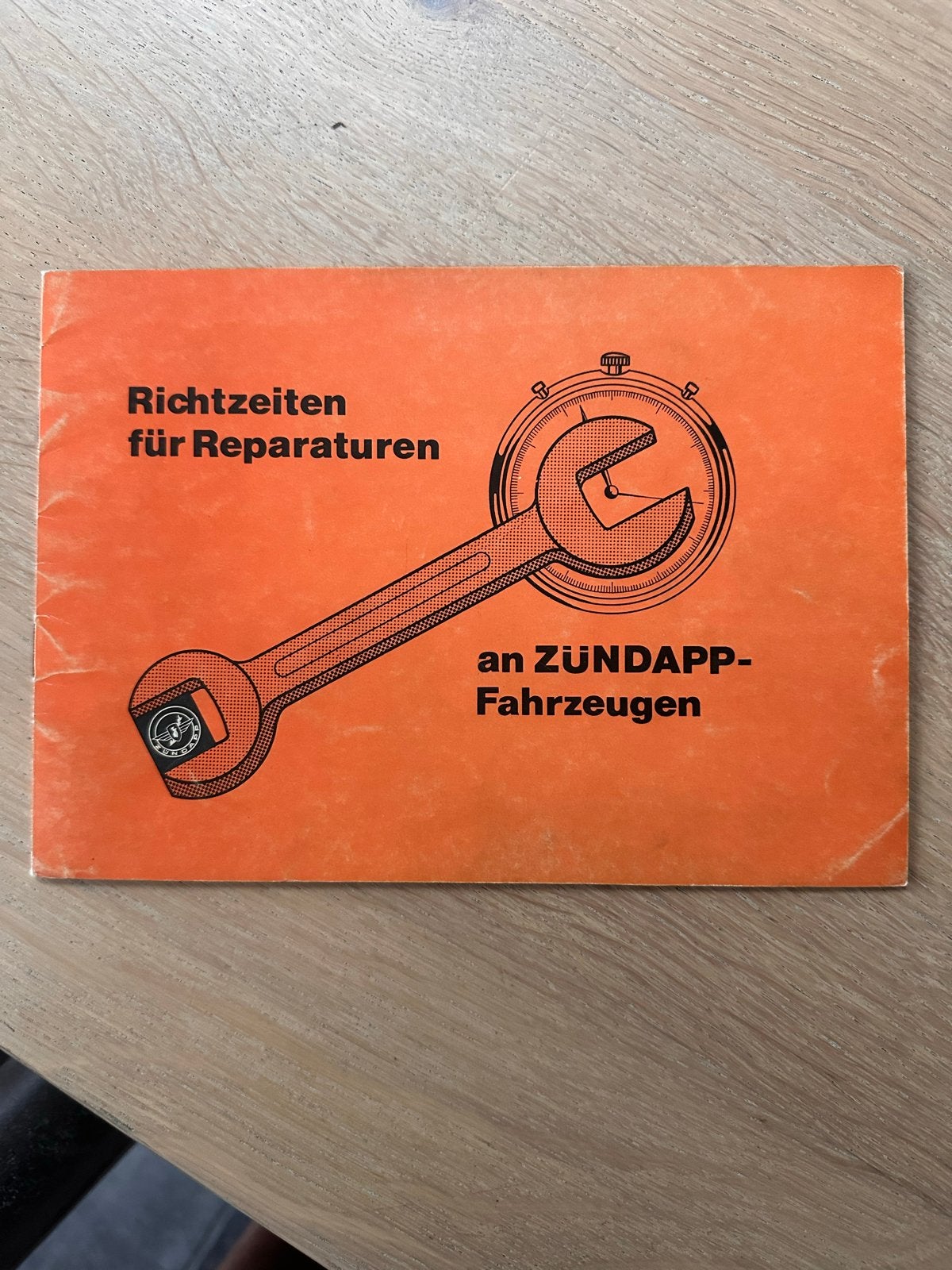 Zundapp Richttijden Boekje voor Reparaties - Diverse Modelle, Ophalen of Verzenden, Gebruikt, Overige typen