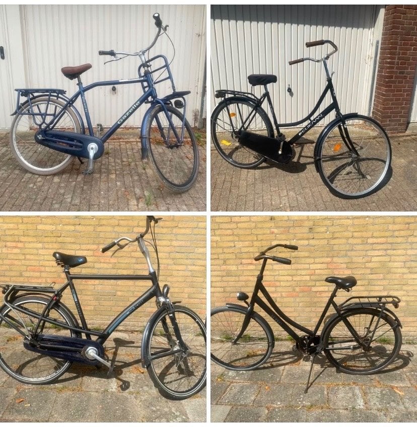 Student bicycles (men's and women's ) starting at just €60, Terugtraprem, Gebruikt, 56 cm of meer, Ophalen