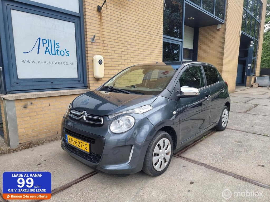 Citroen C1 1.0 e-VTi Airscape Shine nap airco elkt ramen, Auto's, Voorwielaandrijving, Euro 6, 4 stoelen, C1