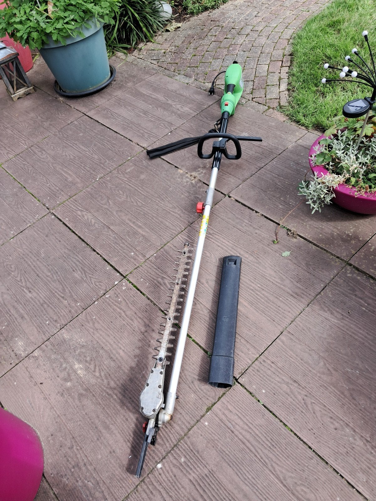 Flora Best FHL 900 C4 Telescopische Heggenschaar, Ophalen, Gebruikt, Elektrisch, Flora Best