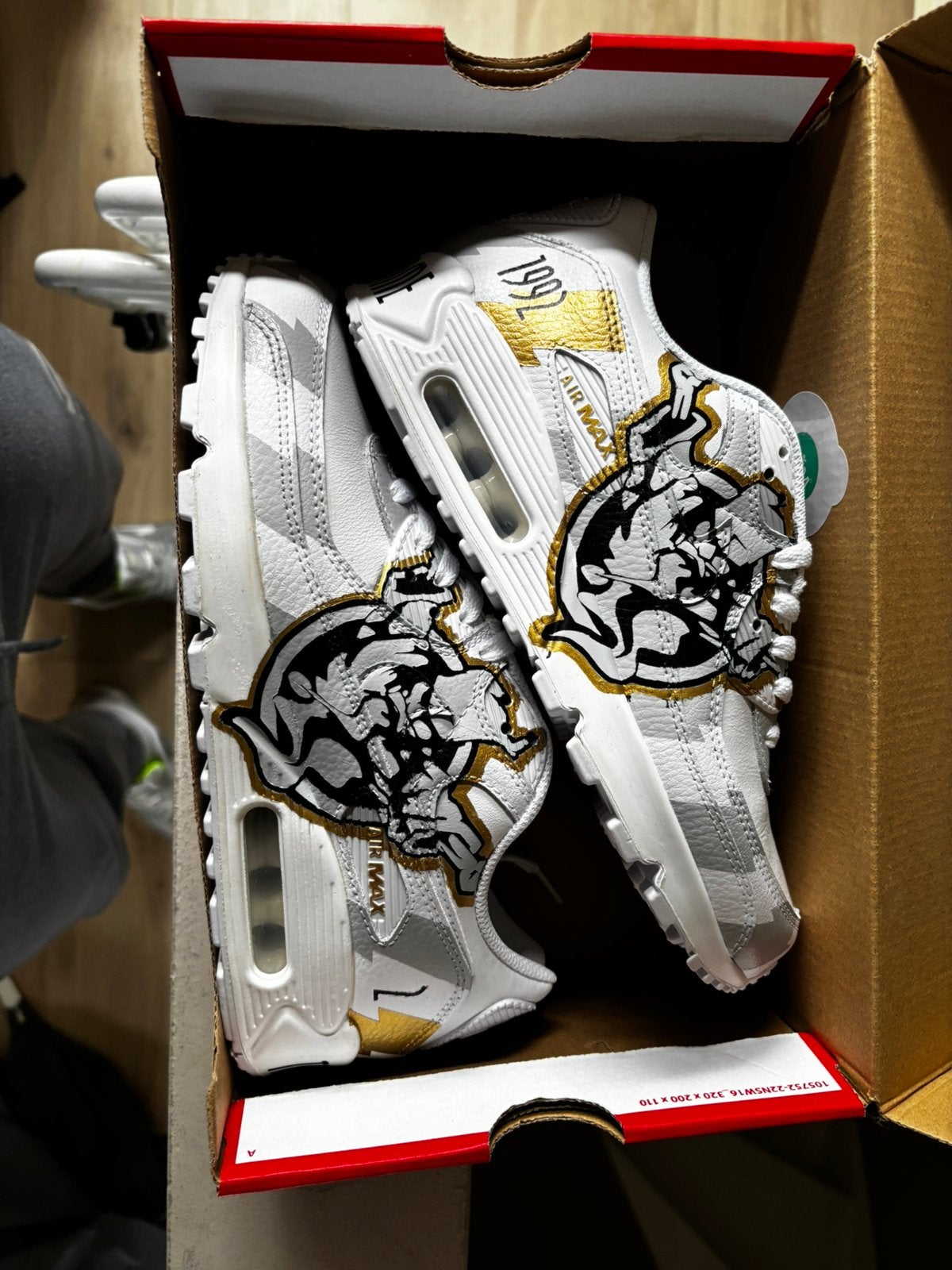 Thunderdome nike air max 90, Ophalen of Verzenden, Nieuw, Zwart