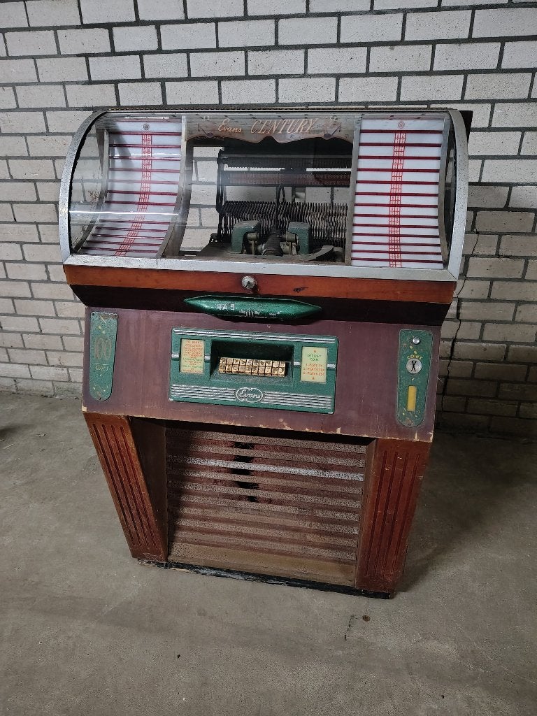 Evans Century (1952) USA jukebox /opknapper !!, Verzamelen, Automaten | Jukeboxen, Ophalen, Gebruikt, 1950 tot 1960, Seeburg