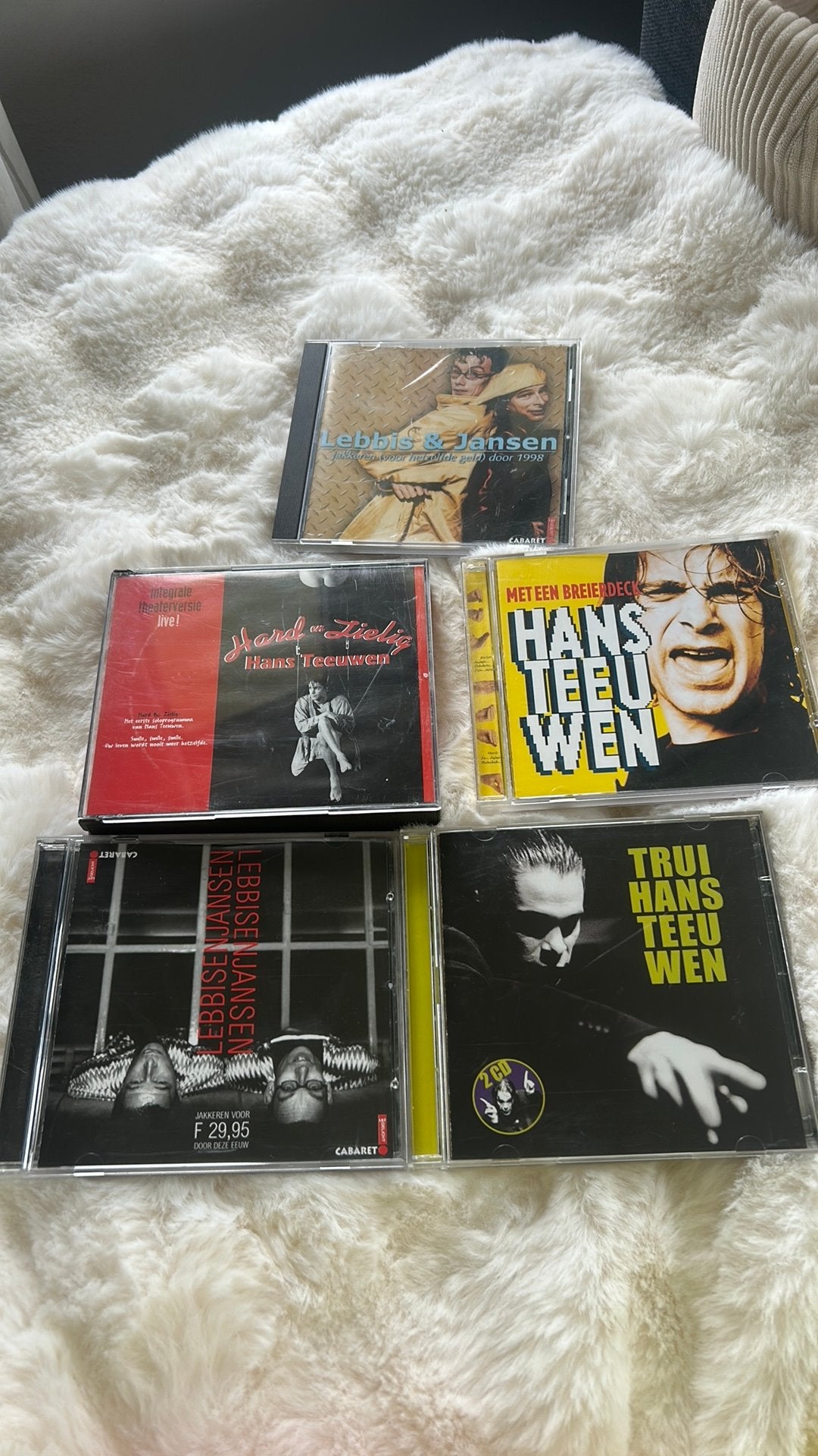 Cd’s Hans Teeuwen en Lebbis &Jansen, Alle leeftijden, Ophalen of Verzenden, Zo goed als nieuw, Stand-up of Theatershow