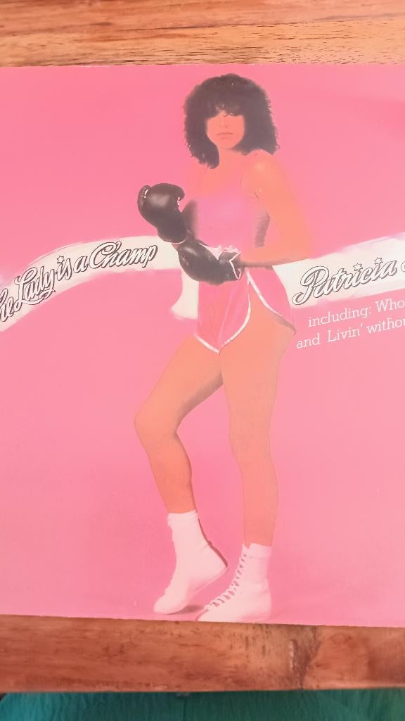 patricia paay the lady is a champ lp, Inclusief binnenhoes, Ophalen, Gebruikt, 12 inch