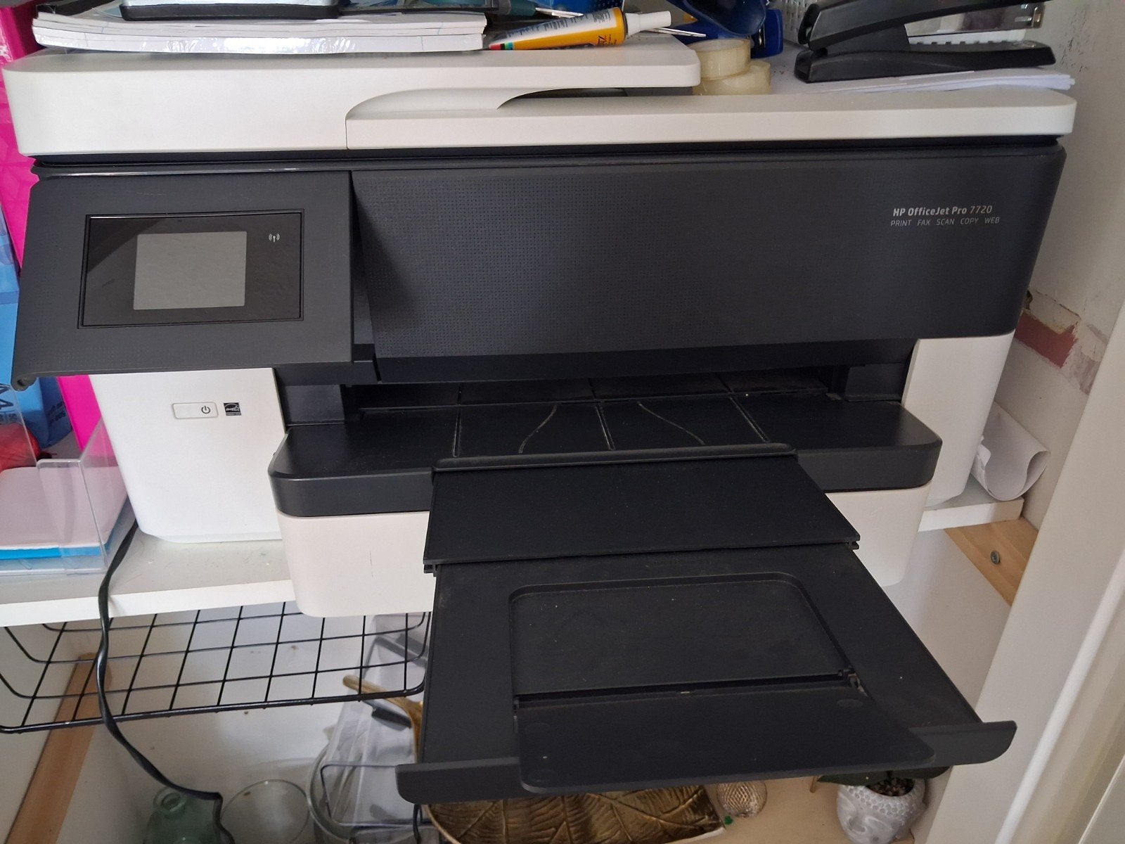 HP OfficeJet Pro 7720 All-in-One Printer, Ophalen, Inkjetprinter, All-in-one, Draadloos