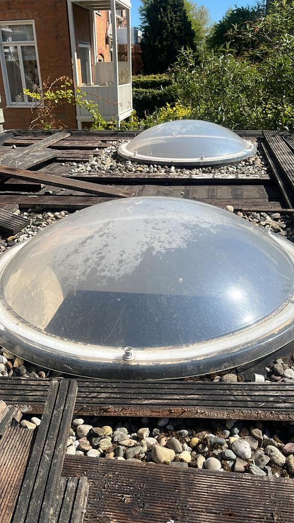Gebruikt dakraam / lichtkoepel, Doe-het-zelf en Verbouw, Glas en Ramen, Ophalen, Gebruikt, Minder dan 80 cm, 80 tot 120 cm