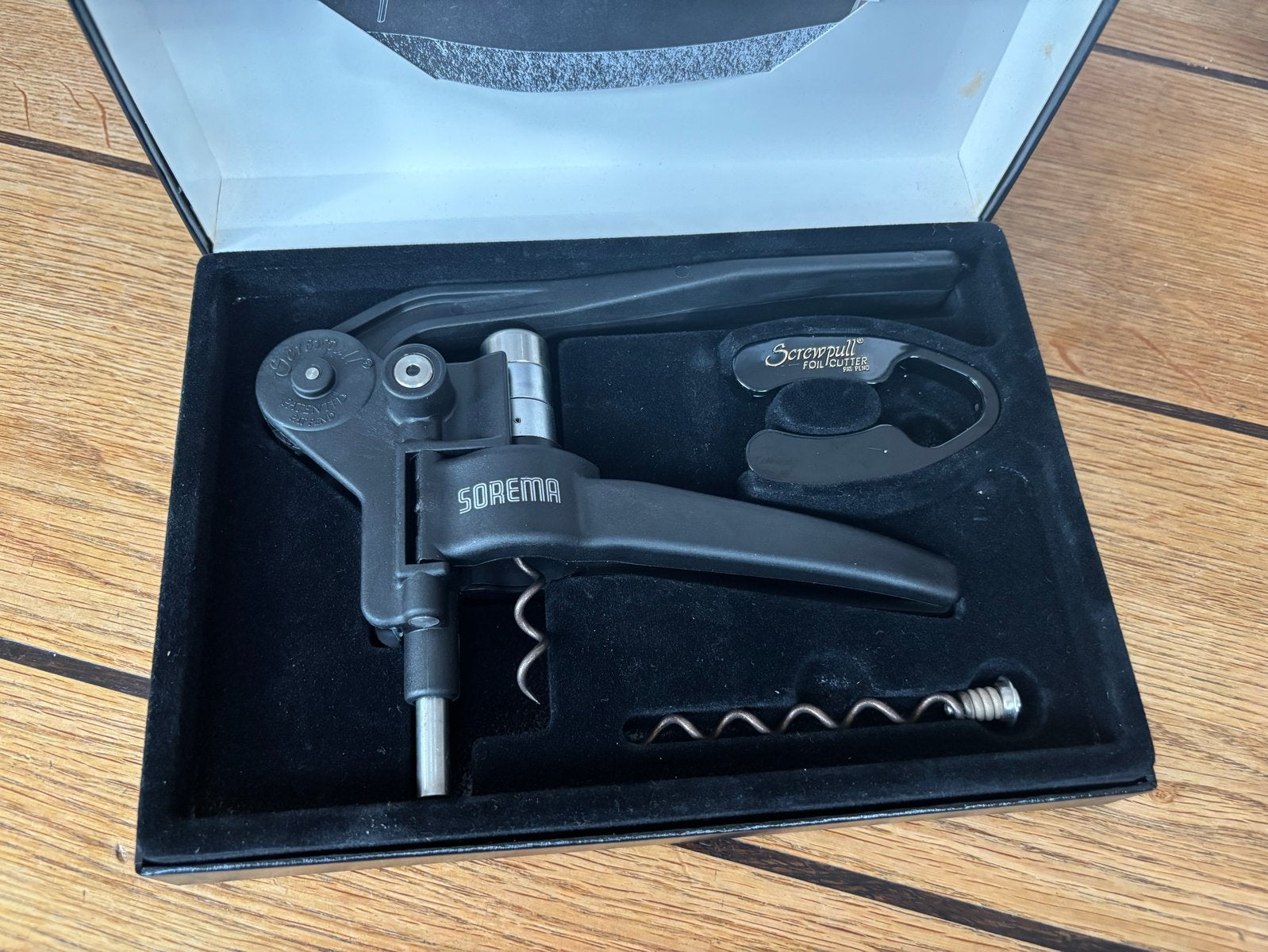 Le Creuset Screwpull Lever Model kurkentrekker, Le Creuset, Overige typen, Ophalen of Verzenden, Zo goed als nieuw