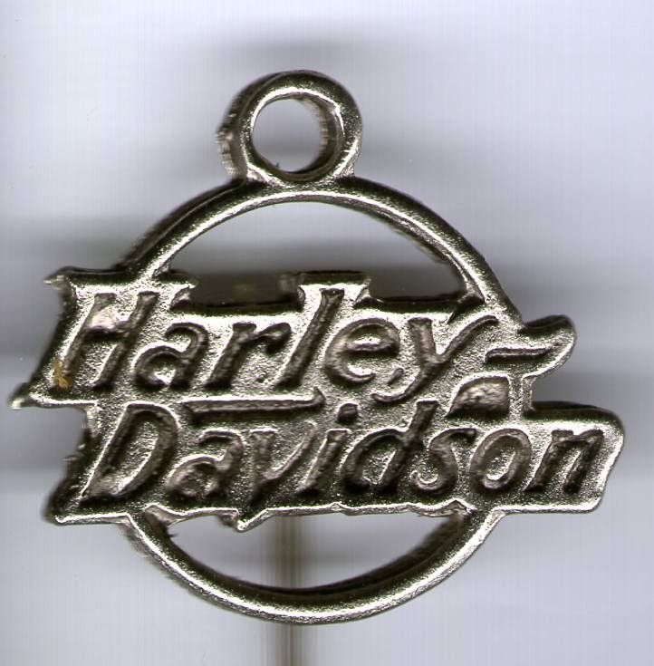 Harley Davidson zilverkleurig motorfiets speldje ( G_030), Verzenden, Nieuw, Transport, Speldje of Pin