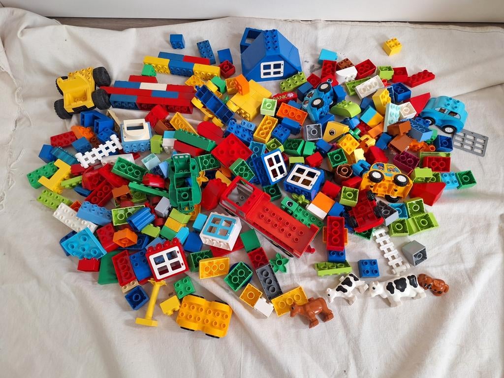 Duplo 3,1 kilo, Ophalen of Verzenden, Gebruikt, Losse stenen, Duplo