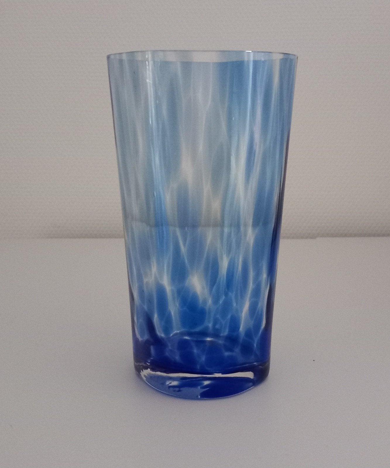 Vaas   Ferm Living Casca  blauw, Blauw, Nieuw, Ophalen of Verzenden, Glas