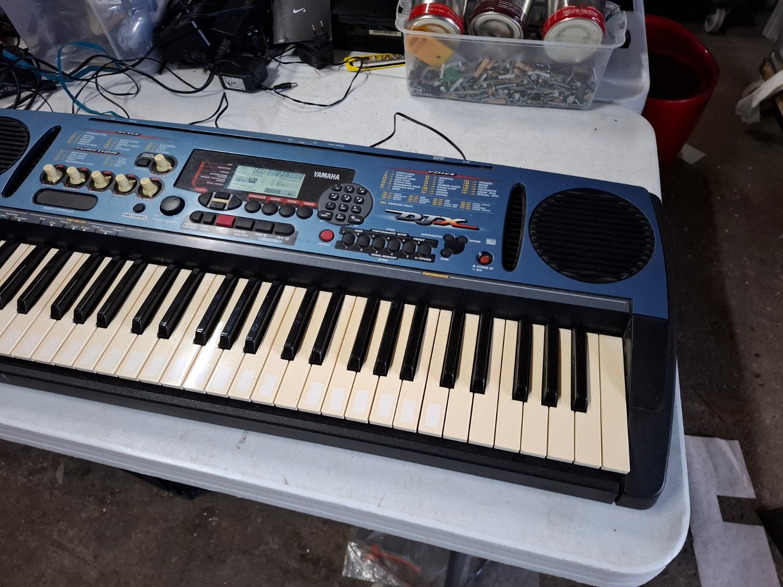 Yamaha Portatone DJX Keyboard - Elektronisch keyboard, Muziek en Instrumenten, Ophalen, Gebruikt, Keyboard, Yamaha