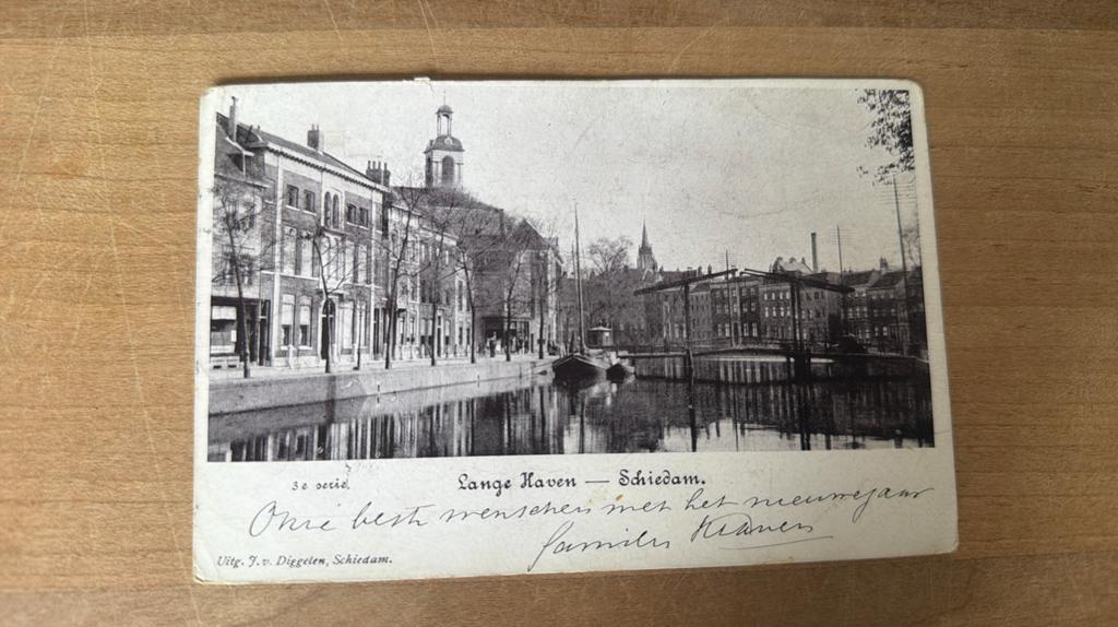 Lange Haven - Schiedam, Ophalen of Verzenden, Voor 1920, Zuid-Holland