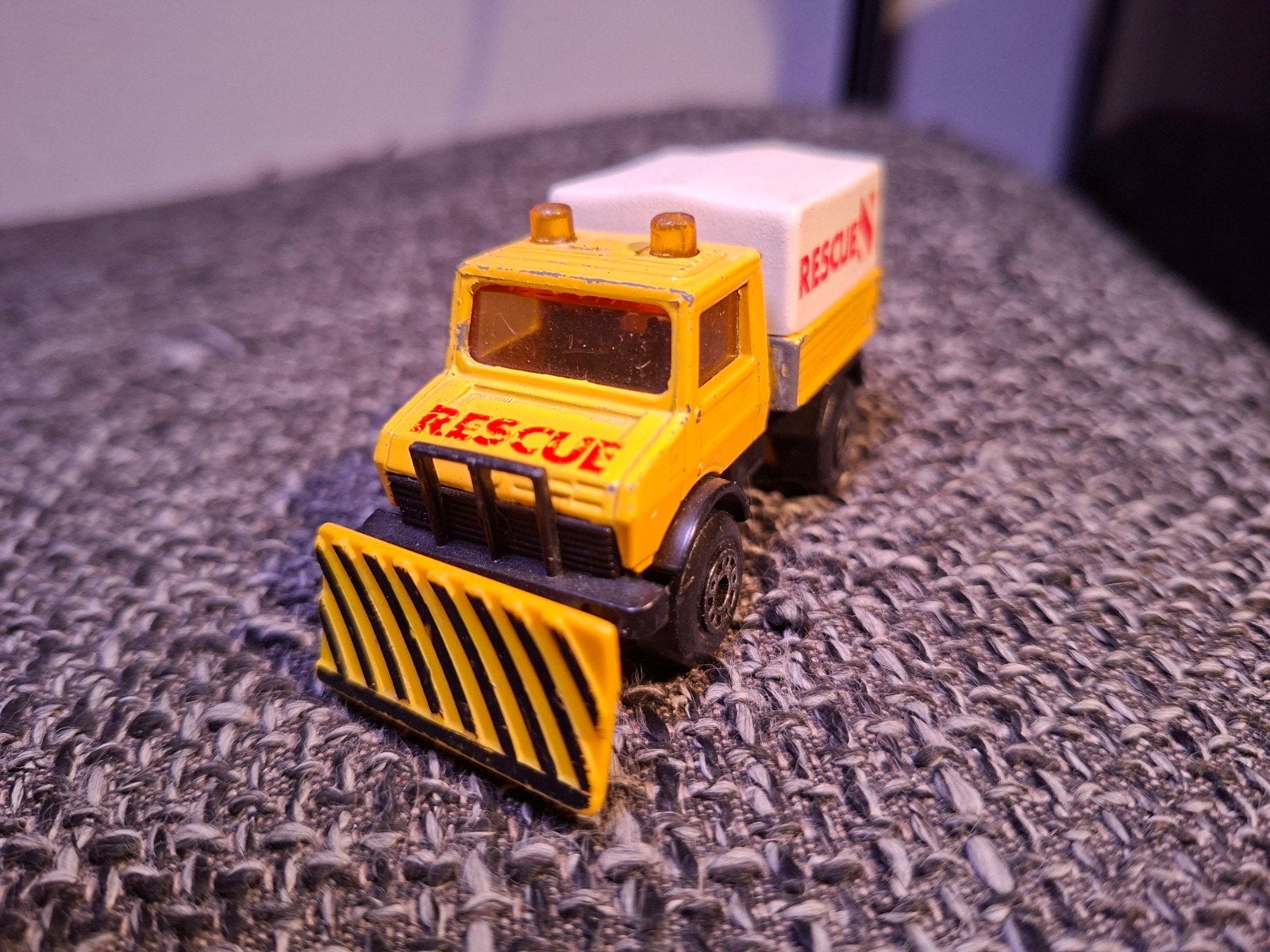 Matchbox Sneeuwploeg "Rescue" (Lesney England model), Ophalen of Verzenden, Gebruikt