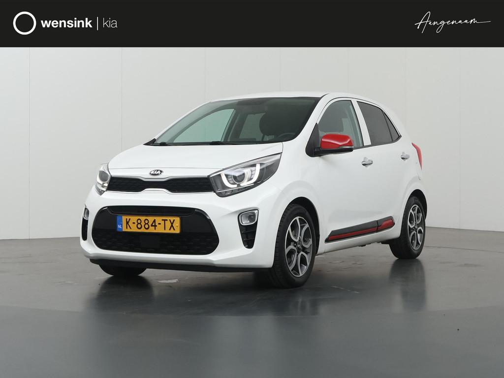 Kia Picanto 1.0 DPi DynamicPlusLine | Keyless | Navigatie |, Auto's, 877 kg, Stof, Gebruikt, 4 stoelen