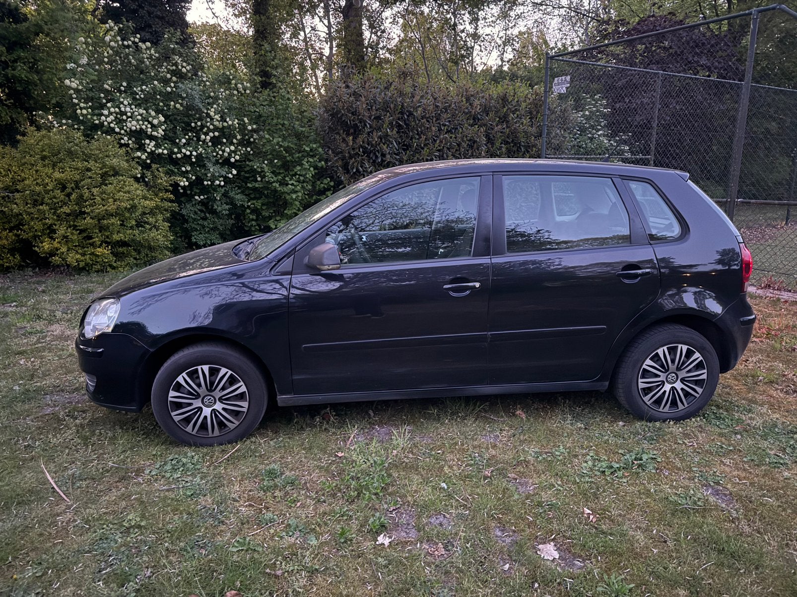 Volkswagen Polo 1.4 55KW 2005 Zwart, Ophalen, Gebruikt, Volkswagen