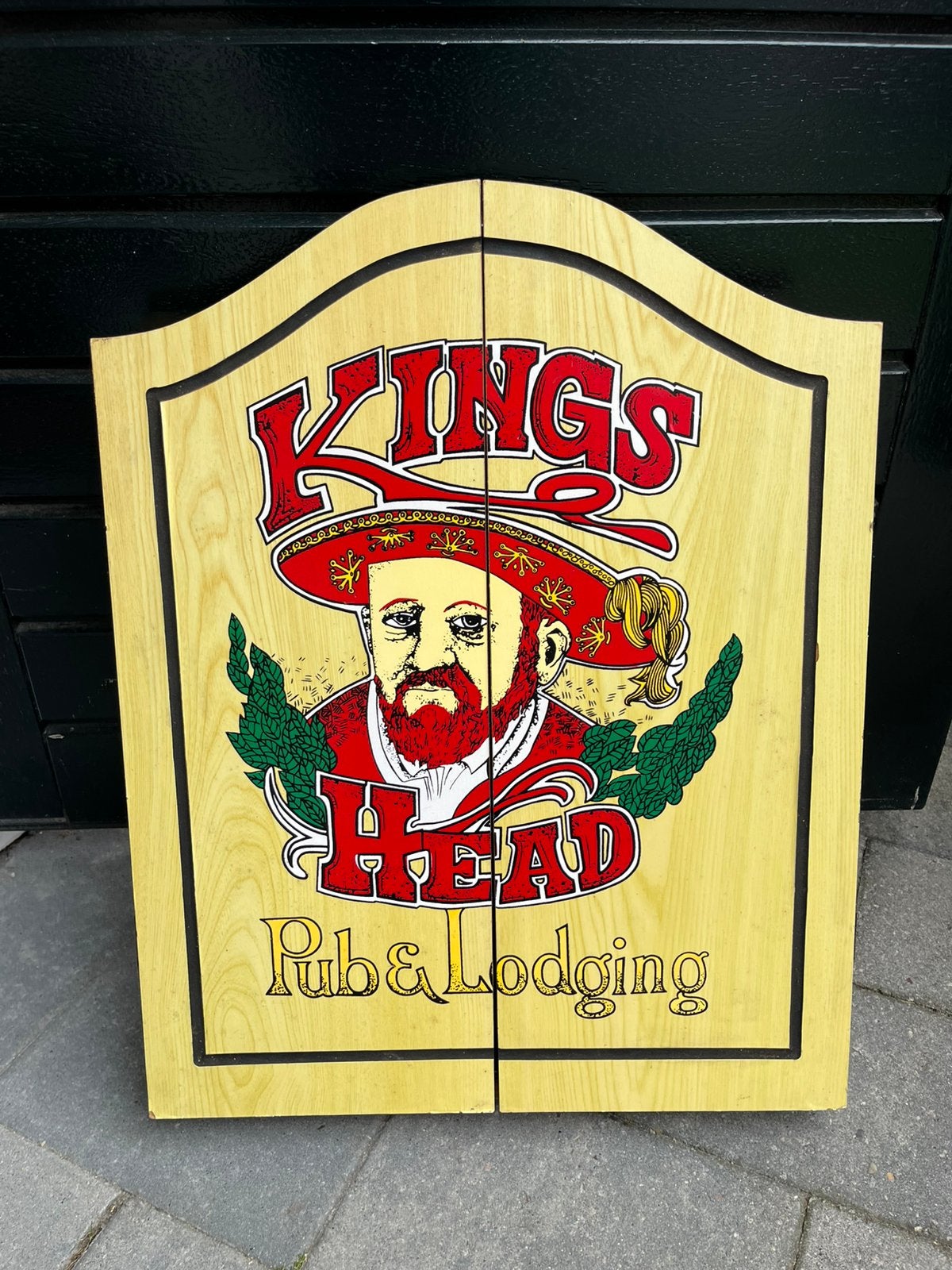 Dartkast Kings Head Pub and Lodging, Sport en Fitness, Darts, Ophalen, Gebruikt