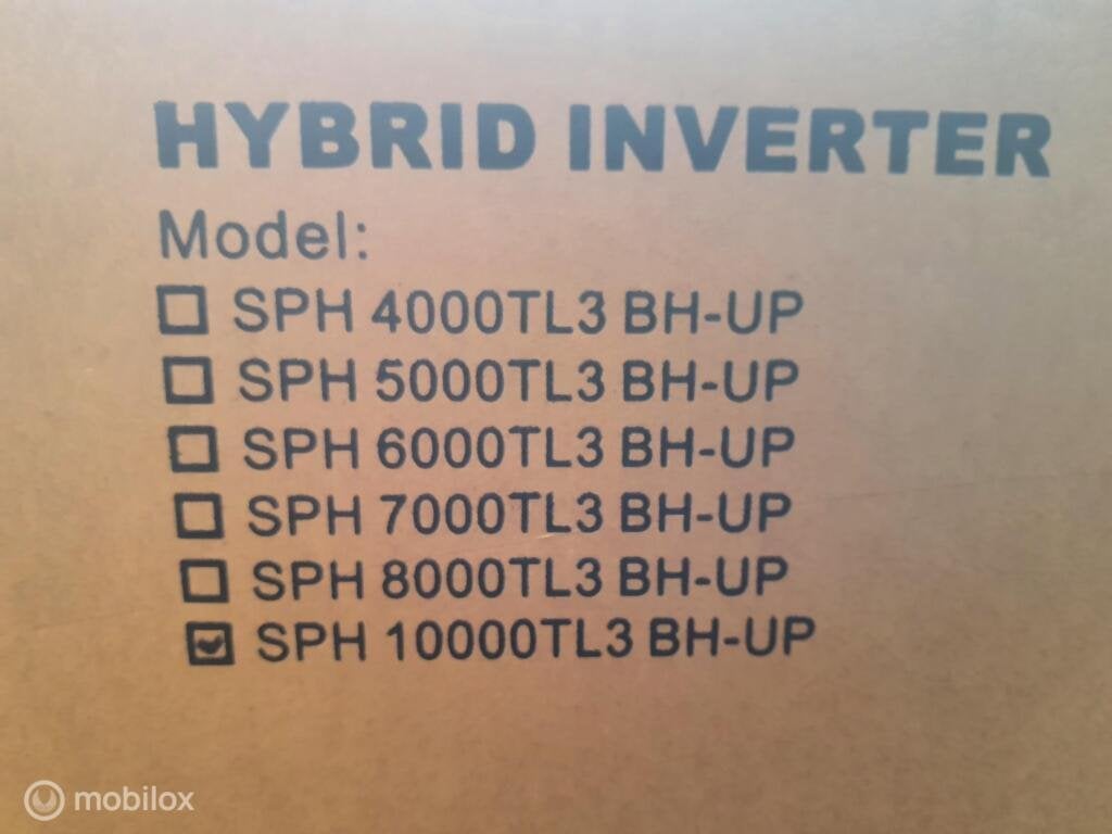 Hybride omvormer SPH 10000TL3 BH-UP, Nieuw