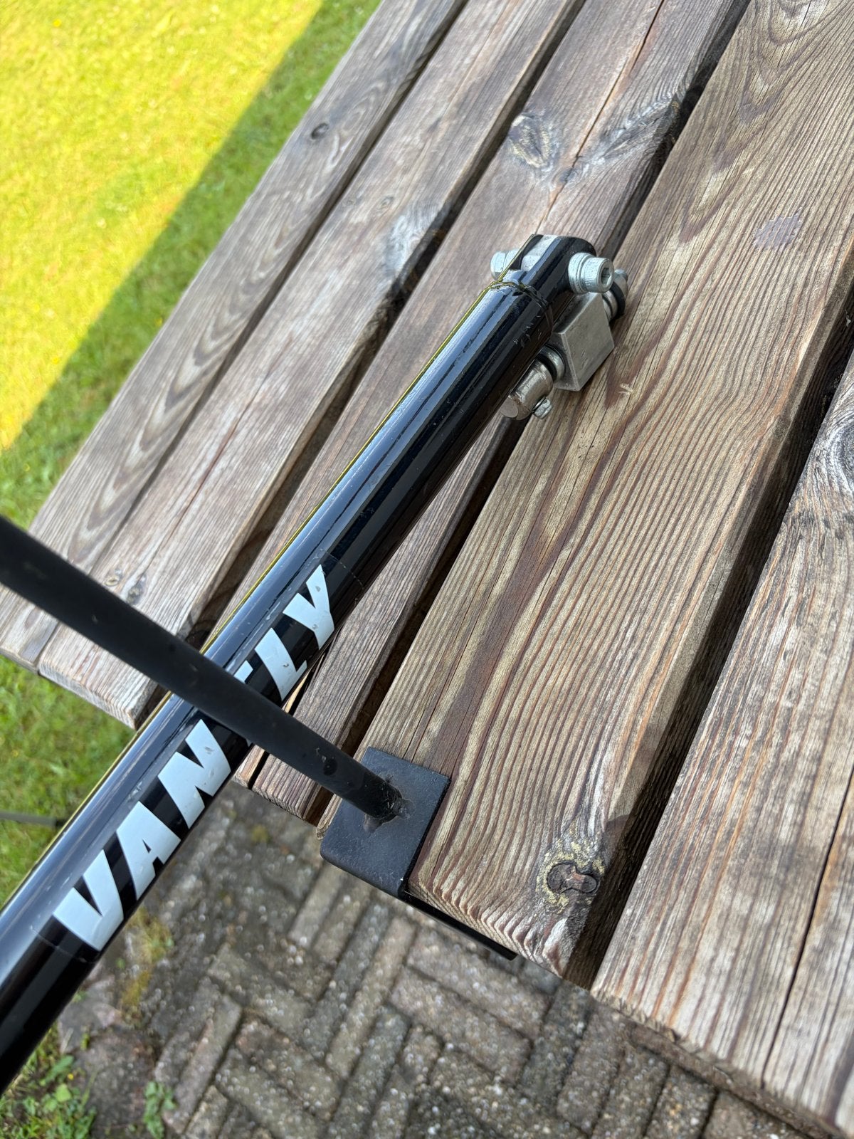 Vanity Tandem Fiets - Zwart/Rood, 20 inch of meer, Gebruikt, Deels opvouwbaar, Ophalen