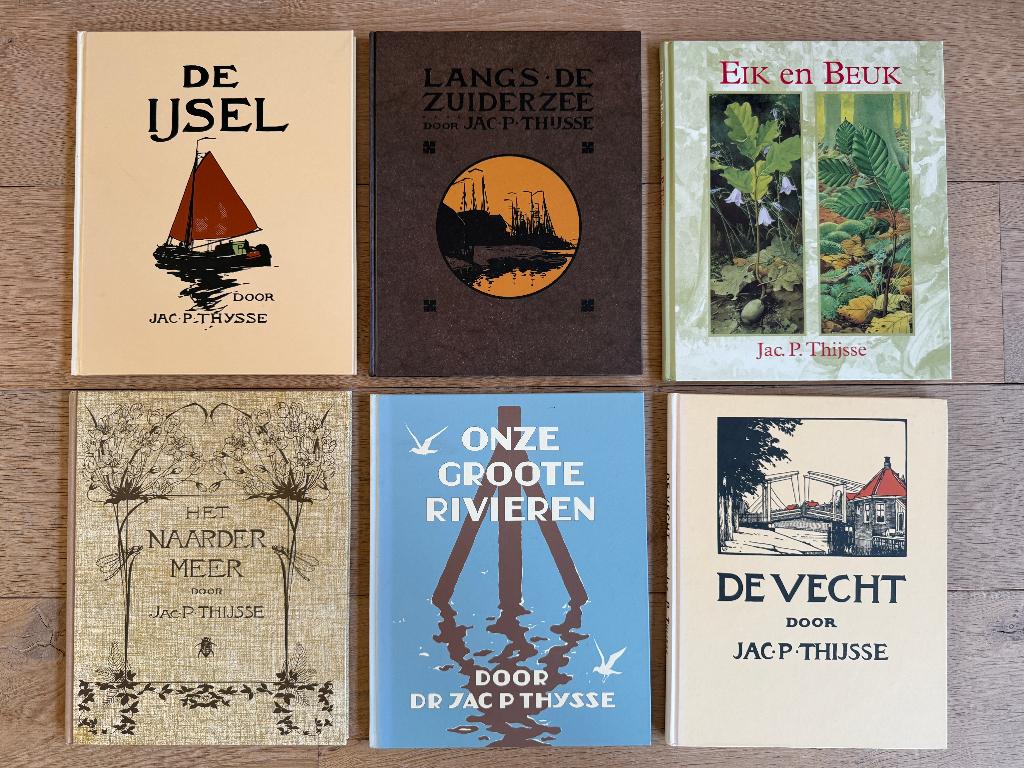 Jac. P. Thysse – 6x Verkade albums, Verzenden, Zo goed als nieuw, J.P. Thysse, Plaatjesalbum