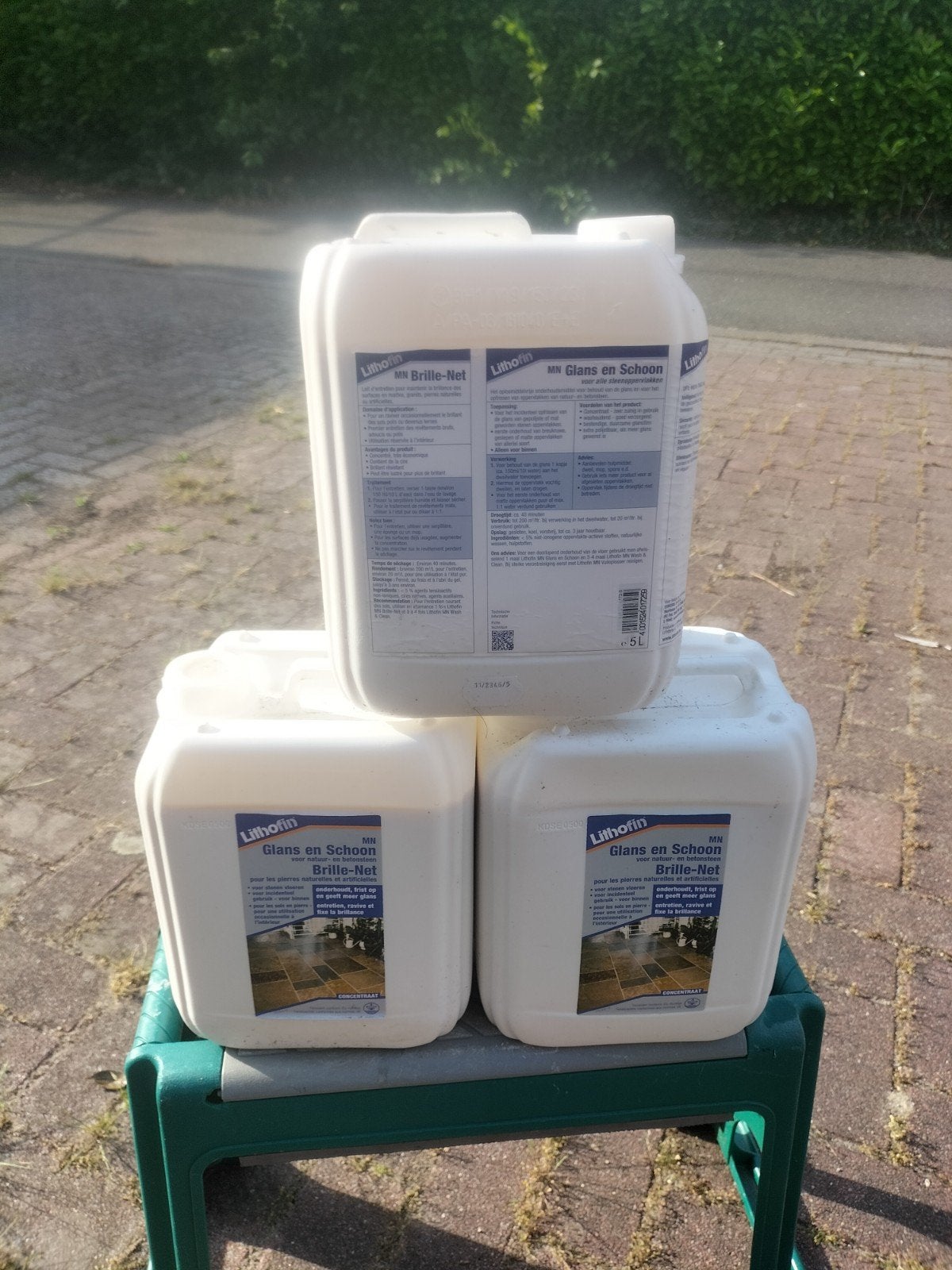Lithofin MN Glans en Schoon / Brille-Net - 3x 5L (Nieuw), Ophalen of Verzenden, Nieuw, Overige typen
