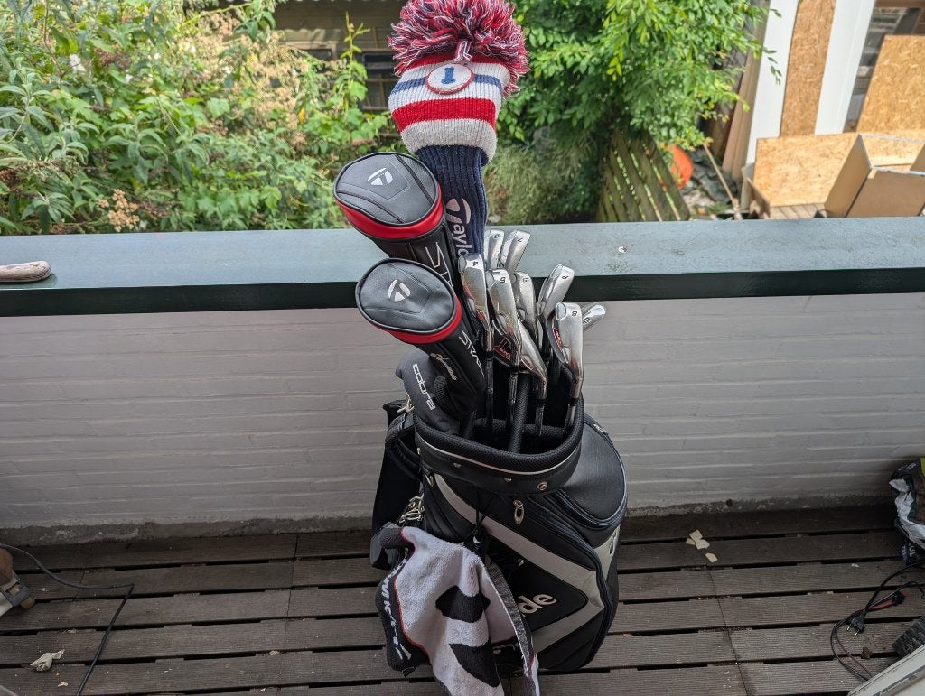 Complete Taylormade Burner Set, Driver, Houten Ping putter., Sport en Fitness, Golf, Ophalen, Gebruikt, Set, Ping