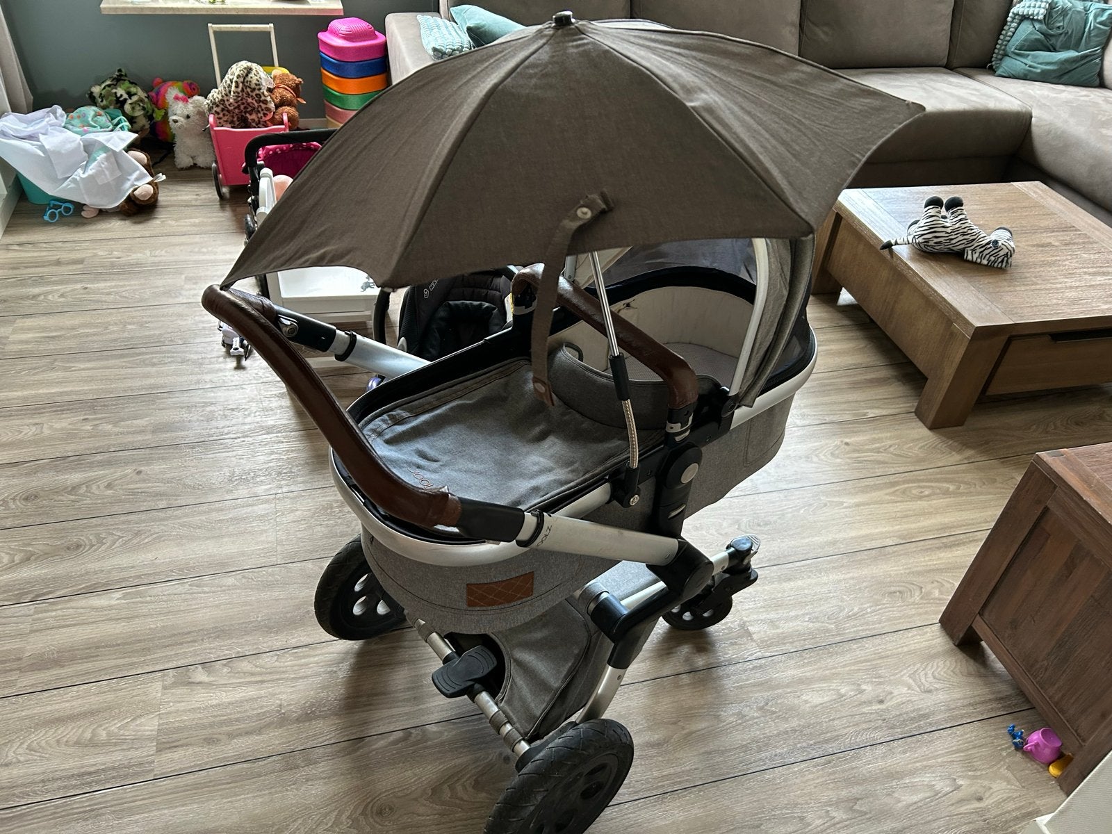 Complete Joolz Day kinderwagen met Maxi-Cosi en accessoires, Gebruikt, Luchtbanden, Combiwagen, Ophalen