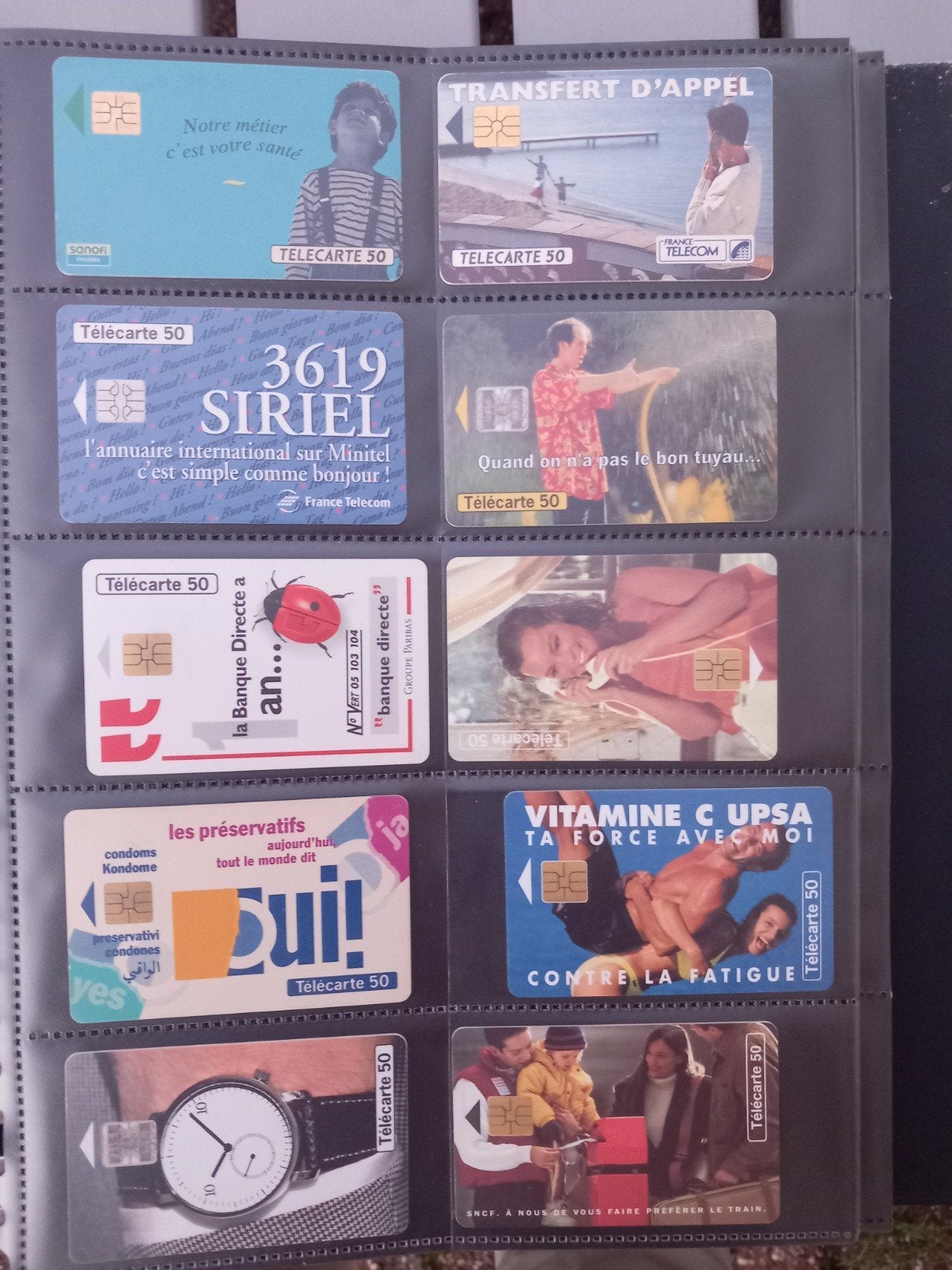 Verzameling Franse Télécarte 20 telefoonkaarten, Ophalen of Verzenden, Buitenland