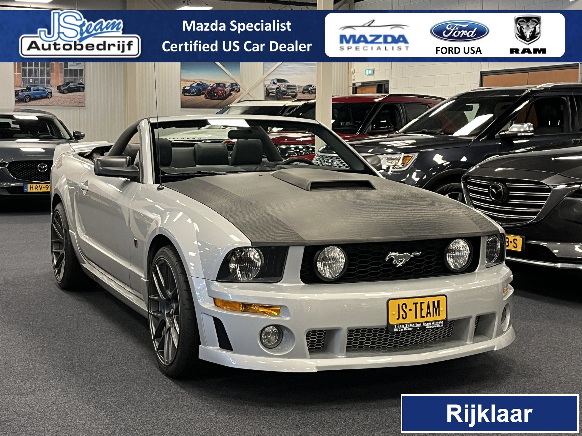 Ford Mustang Convertible 4.6i V8 GT 335PK Roush Limited Nr., Auto's, 12 maanden, Achterwielaandrijving, Gebruikt, Bedrijf