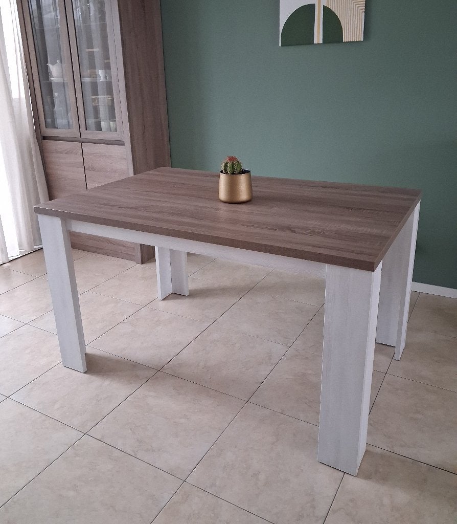 Eettafel, Huis en Inrichting, Ophalen, 100 tot 150 cm, 50 tot 100 cm, Zo goed als nieuw