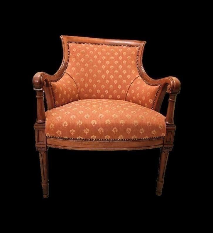 mooie engelse klassieke fauteuil, Ophalen of Verzenden, Gebruikt, 75 tot 100 cm, 50 tot 75 cm