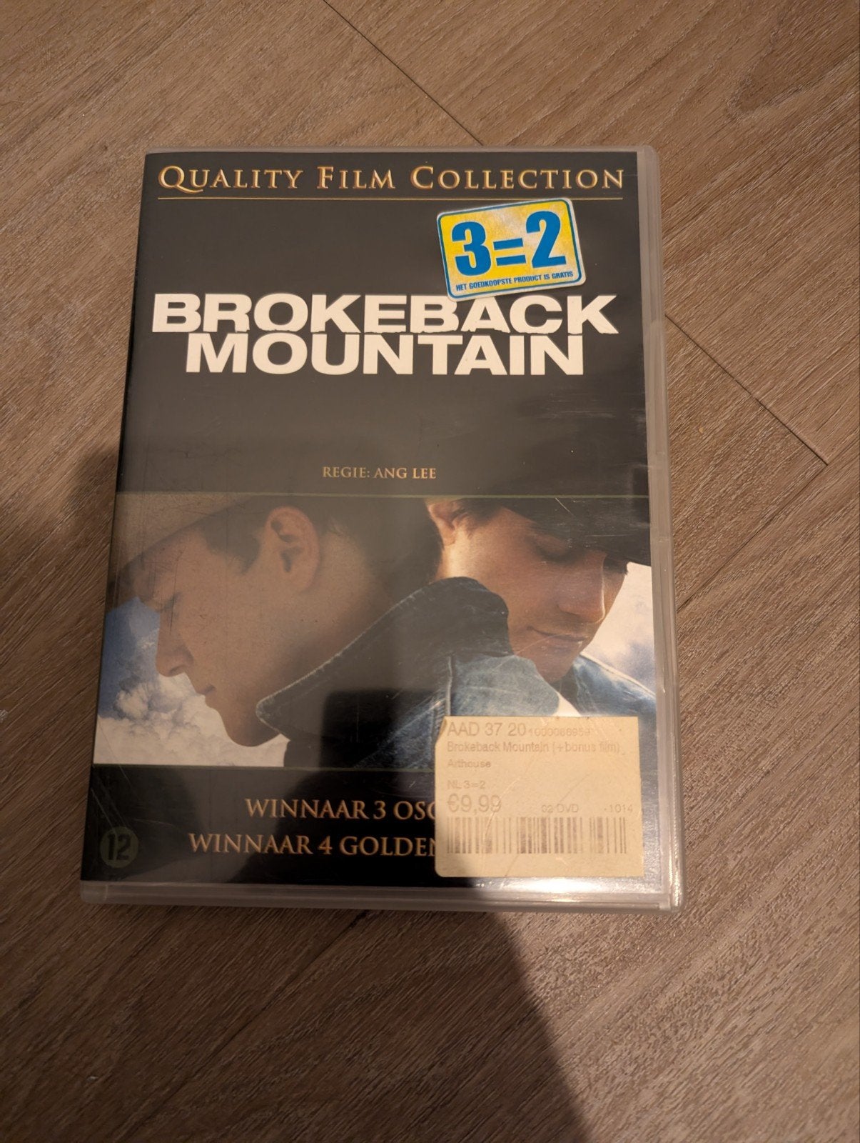 Brokeback Mountain DVD en Tideland, Alle leeftijden, Ophalen, Zo goed als nieuw