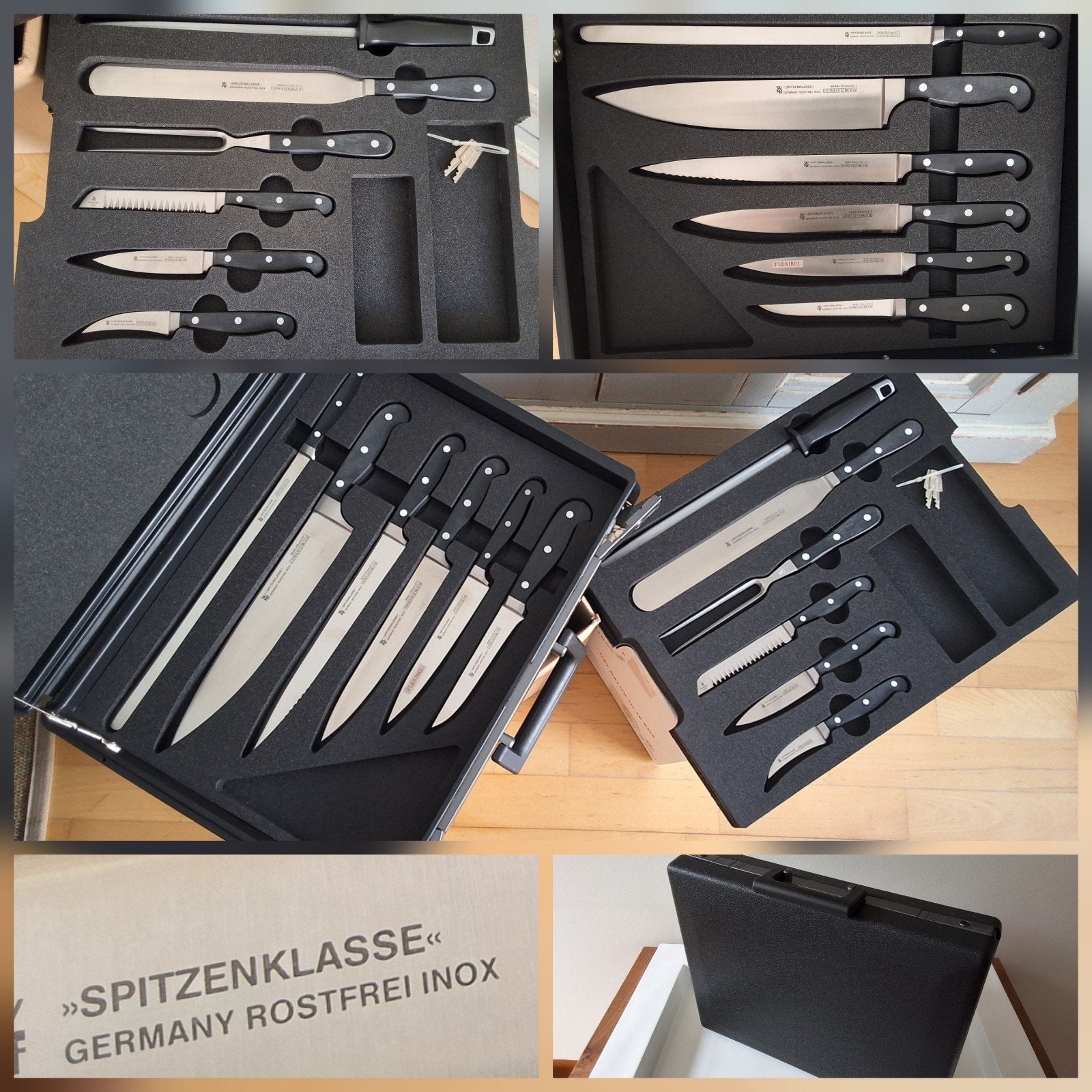 WMF Messenset "Spitzenklasse" in Koffer met Sleutels Nieuw, Ophalen, Bestekset, Nieuw, Messenset