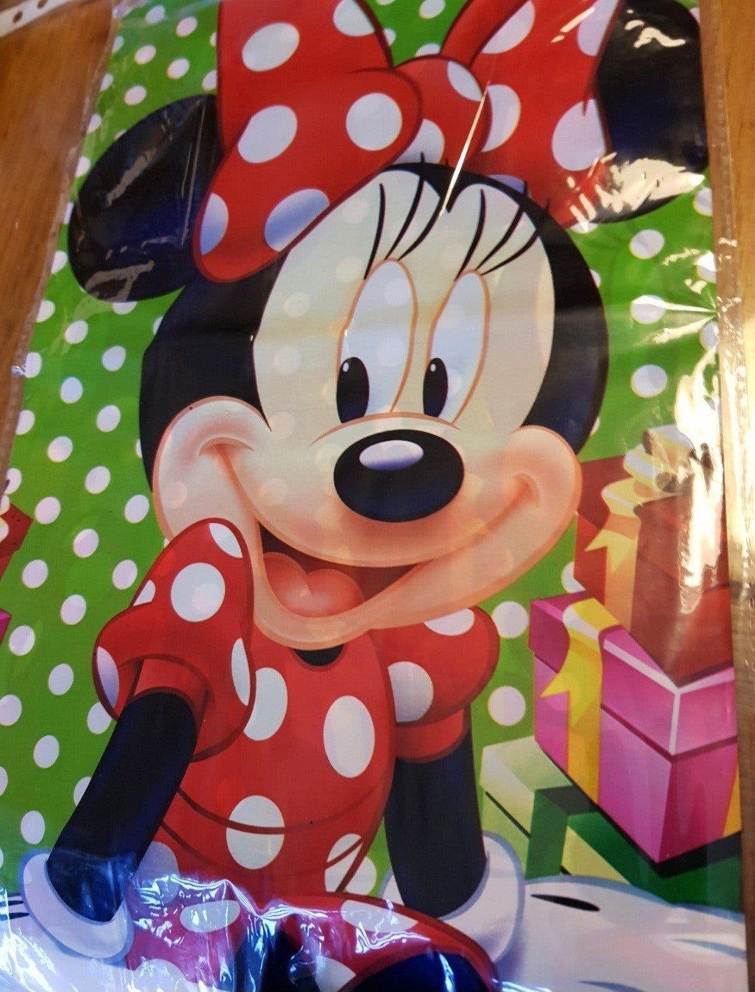 minnie mouse tafelkleed nr T612, Ophalen of Verzenden, Nieuw, Versiering, Verjaardag