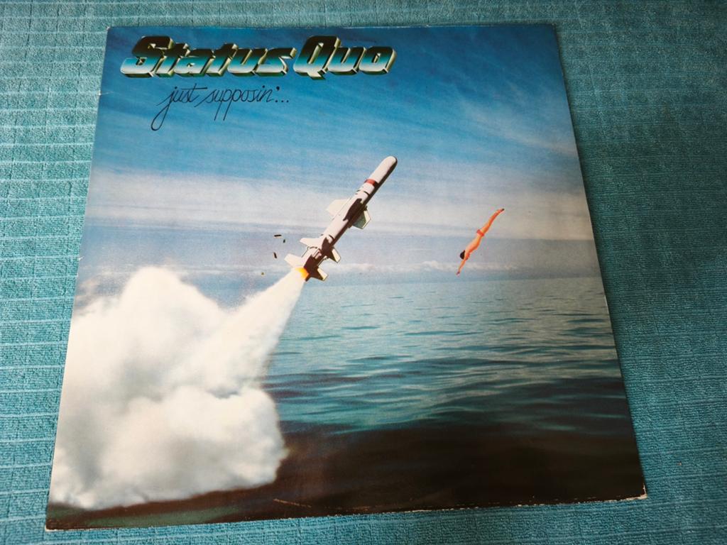 Status Quo - Just Supposin' LP (1980), Gebruikt, 1980 - 1989, Ophalen of Verzenden, 12 inch