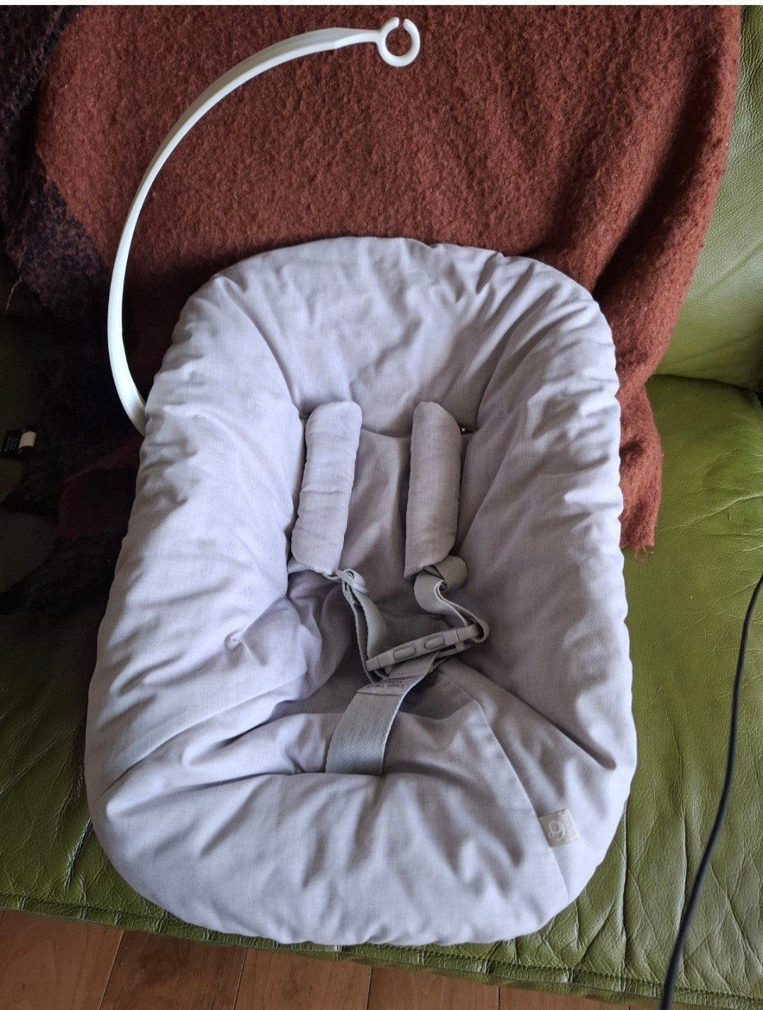 stokke newborn set voor Tripp Trapp + speelgoedboog, Ophalen, Zo goed als nieuw, Meegroeistoel, Aanschuifbaar