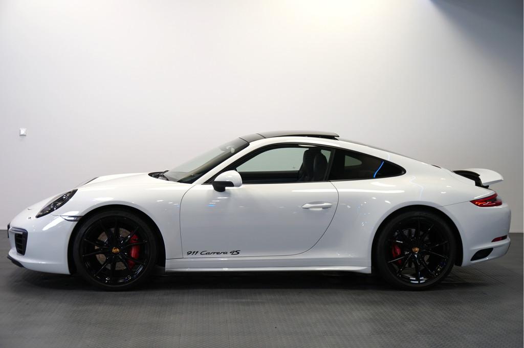 Porsche 911 3.0 Carrera 4S 309kW/420pk PDK7 SPORT CHRONO + P, Auto's, Gebruikt, Met garantie (alle), 4 stoelen, Wit