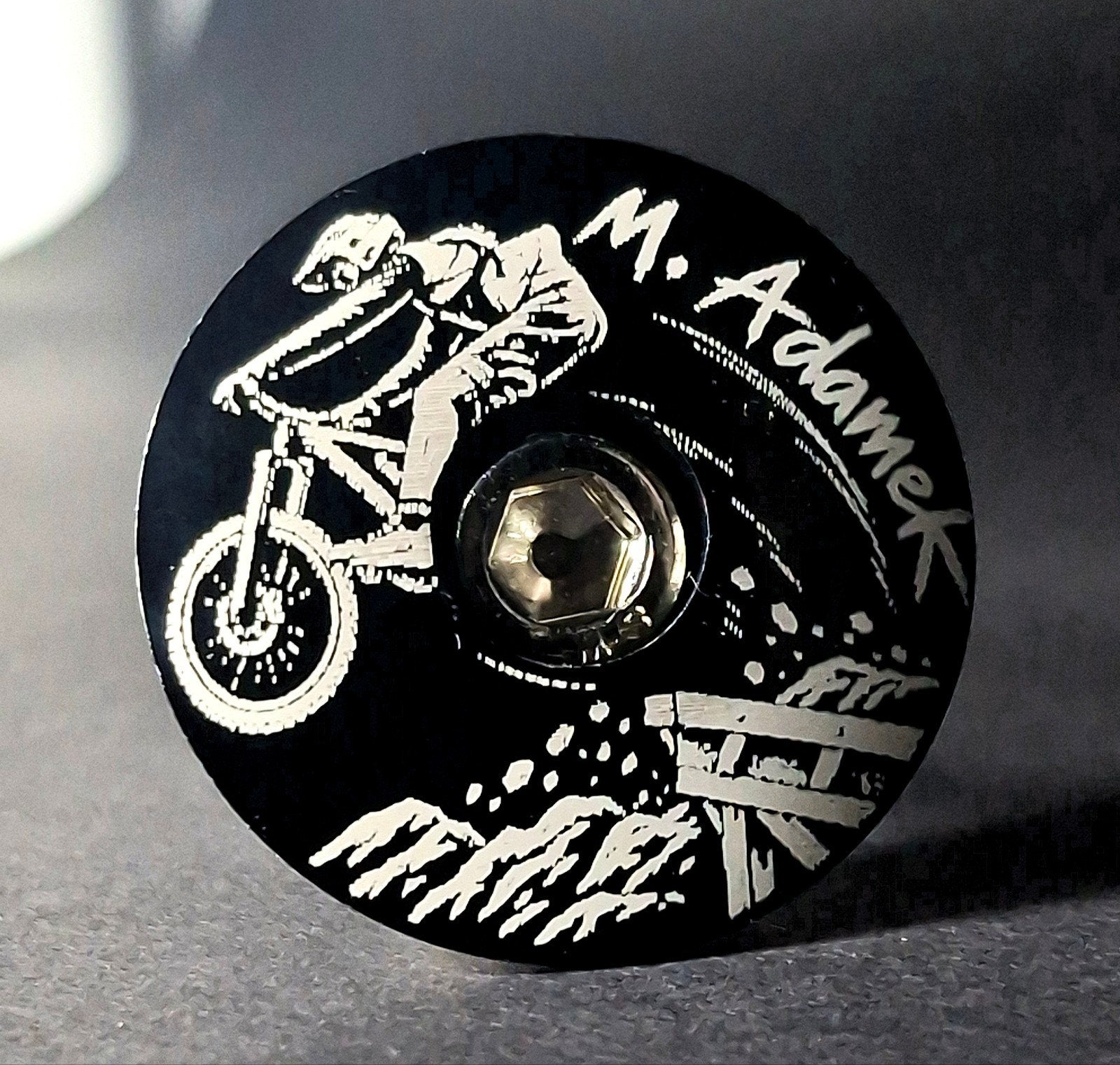 Gepersonaliseerde MTB Top Cap | Aluminium & Titanium |, Fietsen en Brommers, Fully, Ophalen of Verzenden, Nieuw, Overige merken
