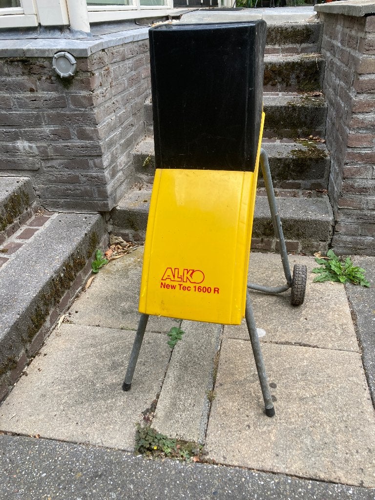 hakselaar Alko new tec 1600 R, Tuin en Terras, Ophalen, Zo goed als nieuw, Elektrisch, AL-KO