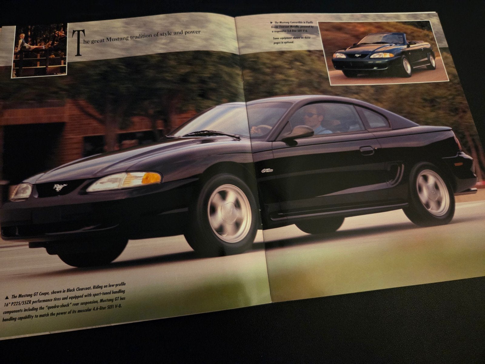 Brochure Ford Mustang 1996 USA, Ophalen of Verzenden, Zo goed als nieuw, Ford