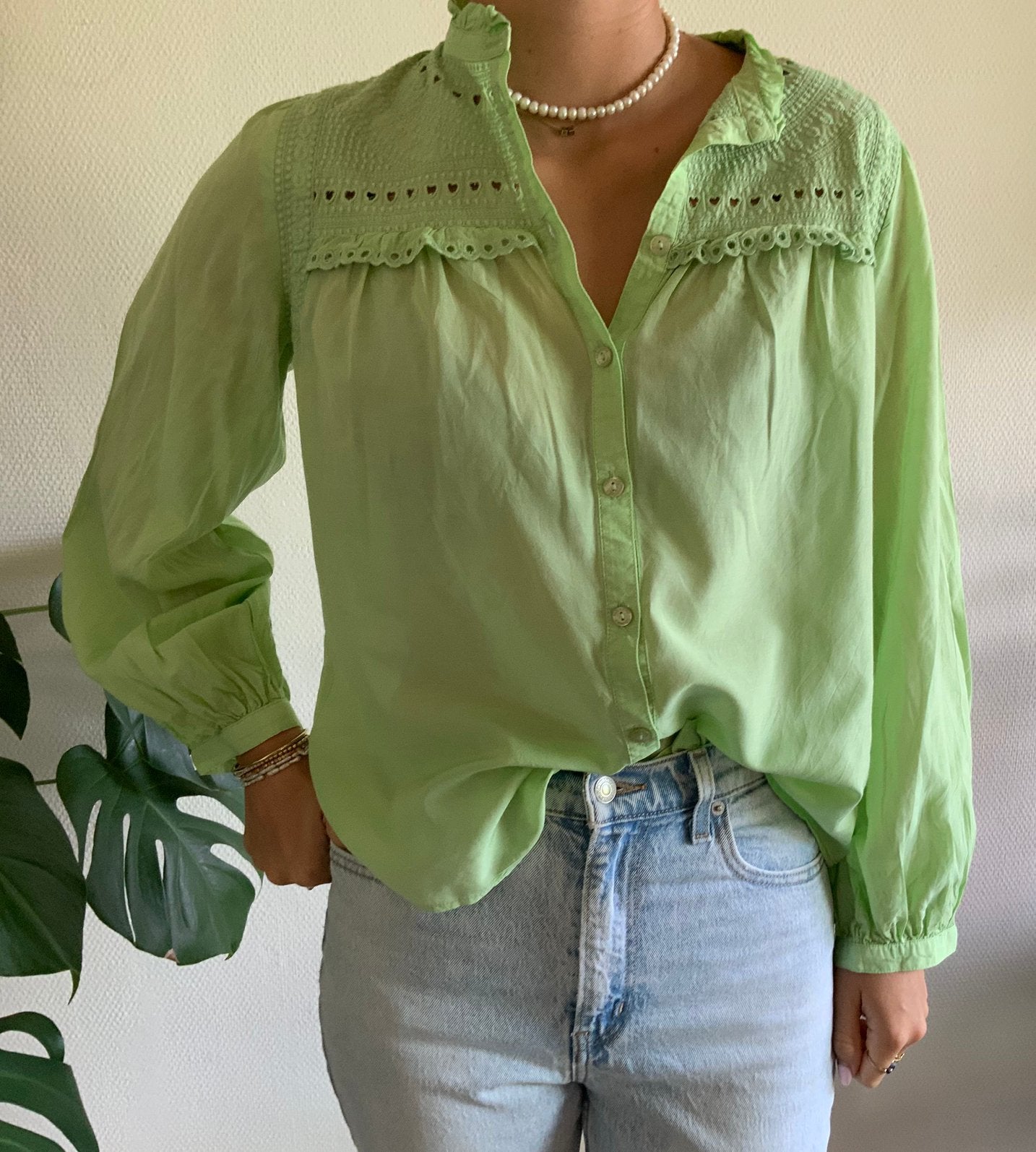 FABIENNE CHAPOT design prachtige blouse maat 36, Ophalen of Verzenden, Zo goed als nieuw
