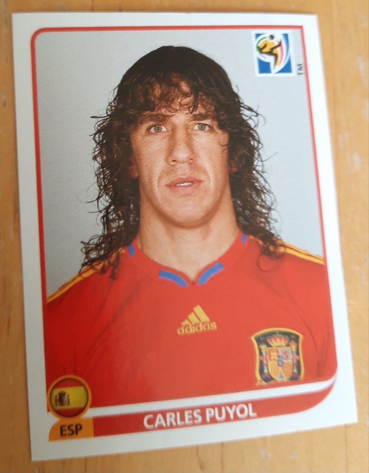 Panini FIFA WK 2010 Sticker - Carles Puyol #565, Verzamelen, Ophalen of Verzenden, Nieuw